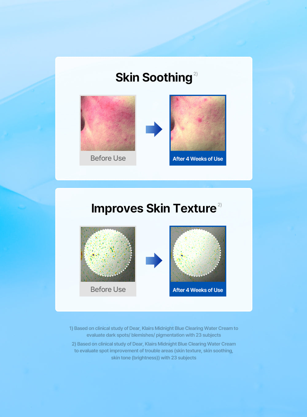 Midnight Blue Clearing Water Cream Duo Set (50g*2ea)