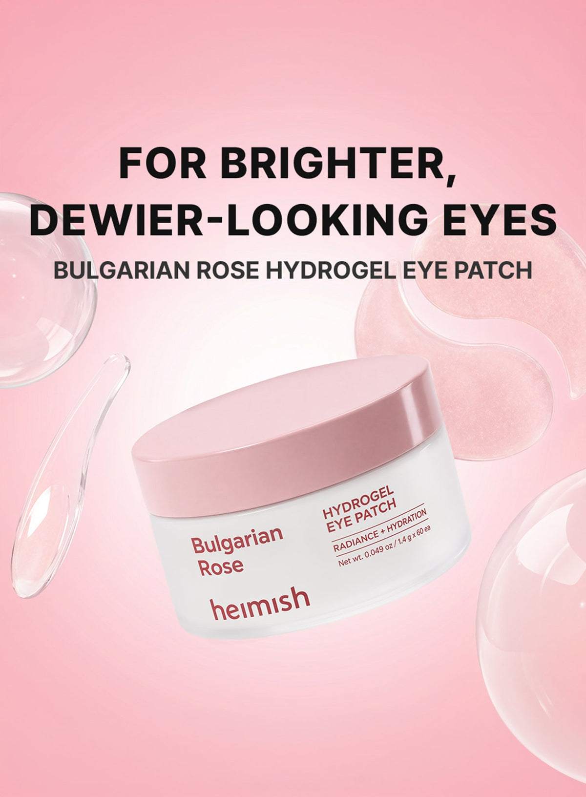 Bulgarian Rose Hydrogel Eye Patch (60ea)