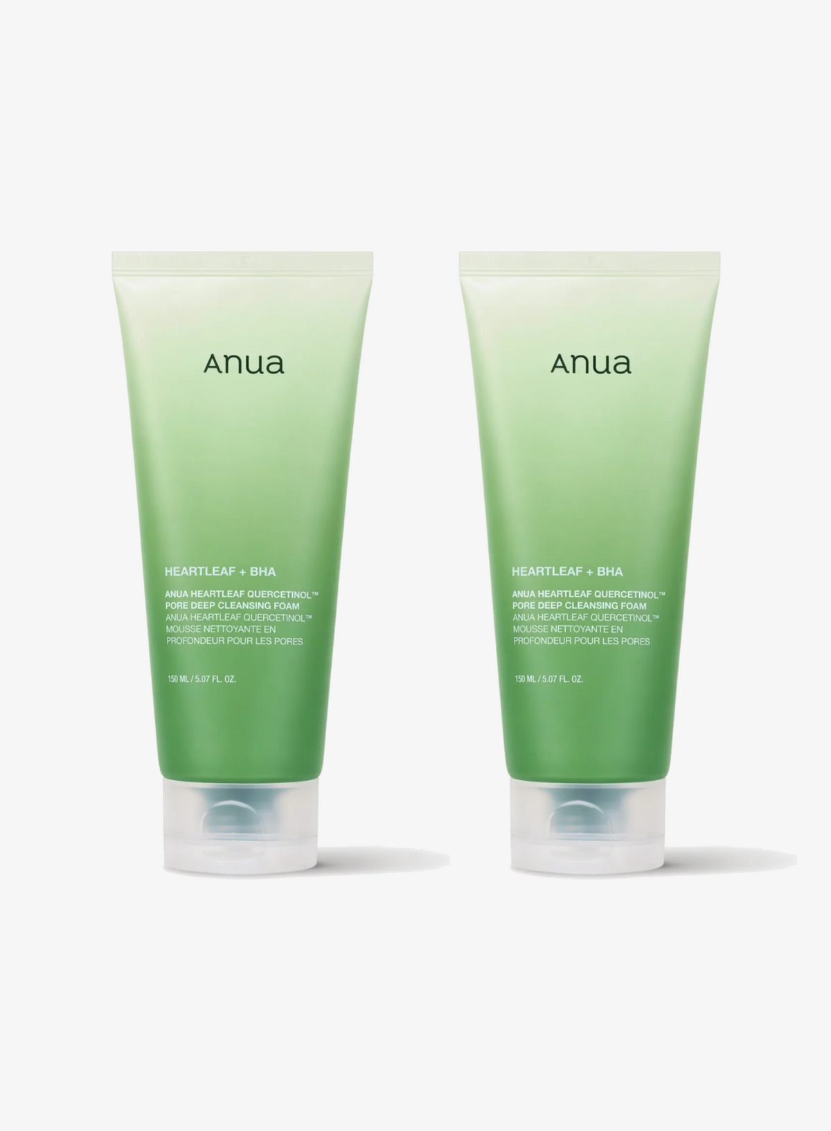 Heartleaf Quercetinol Cleansing Foam Duo Set (150ml*2ea)