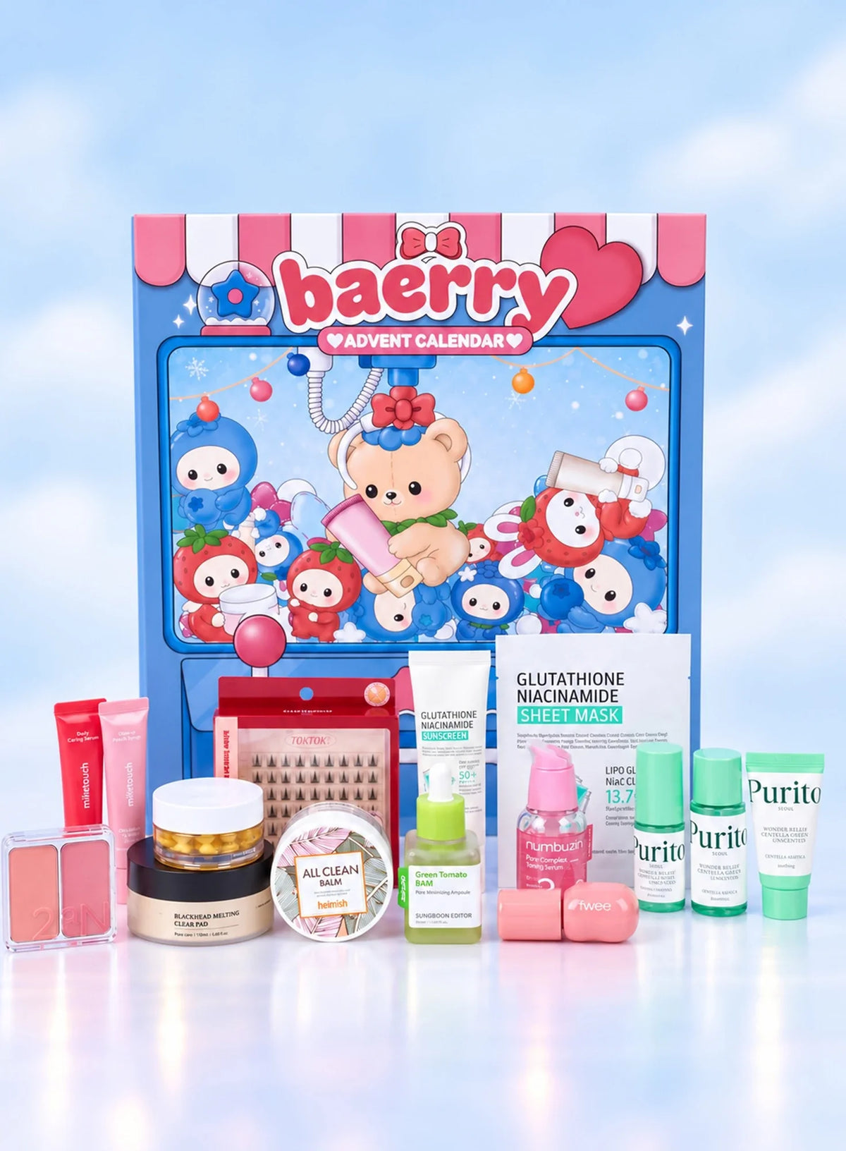 Baerry Magic K-Beauty Advent Calendar 2026 Duo Set