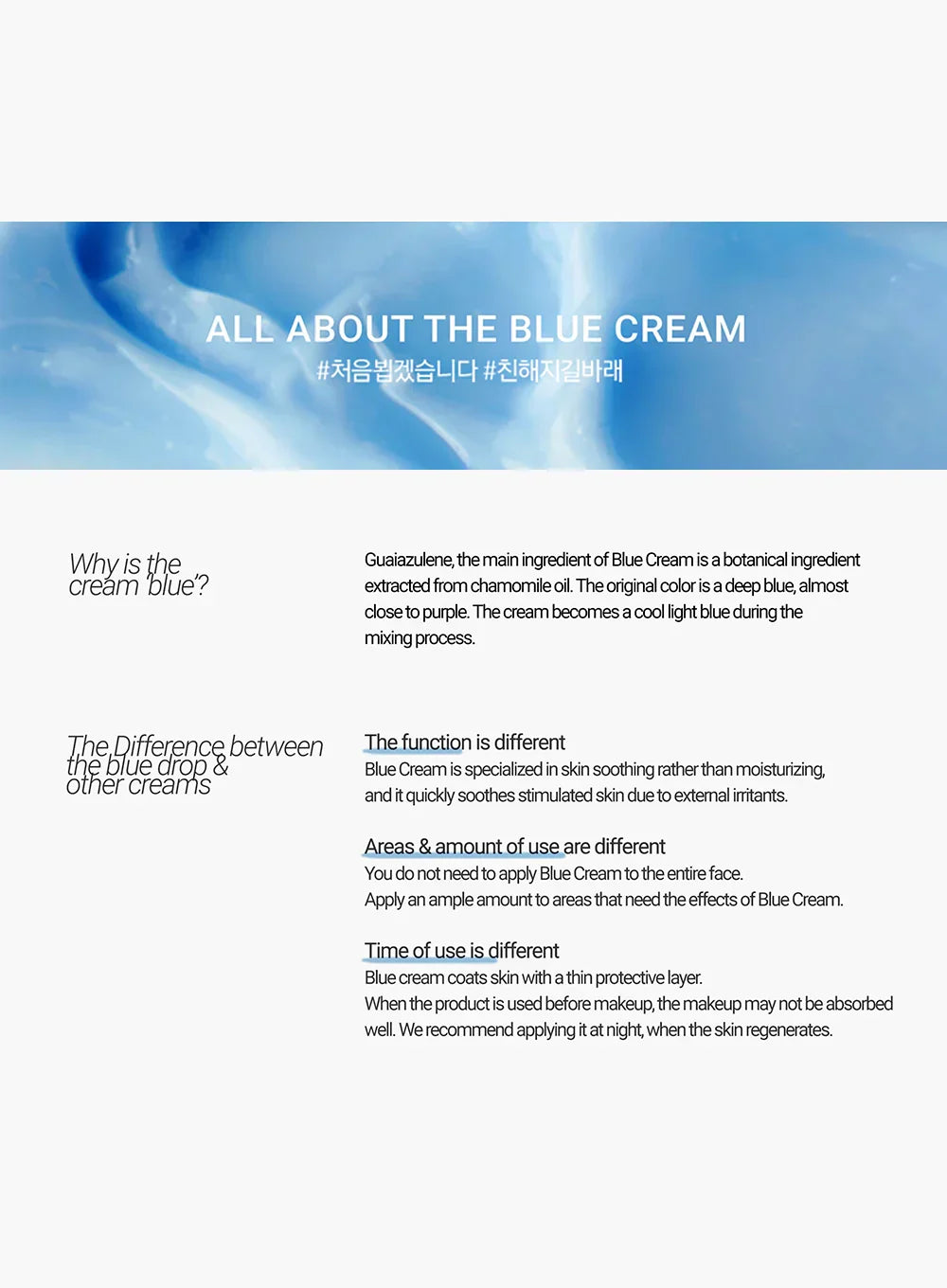 Midnight Blue Calming Cream (20g)