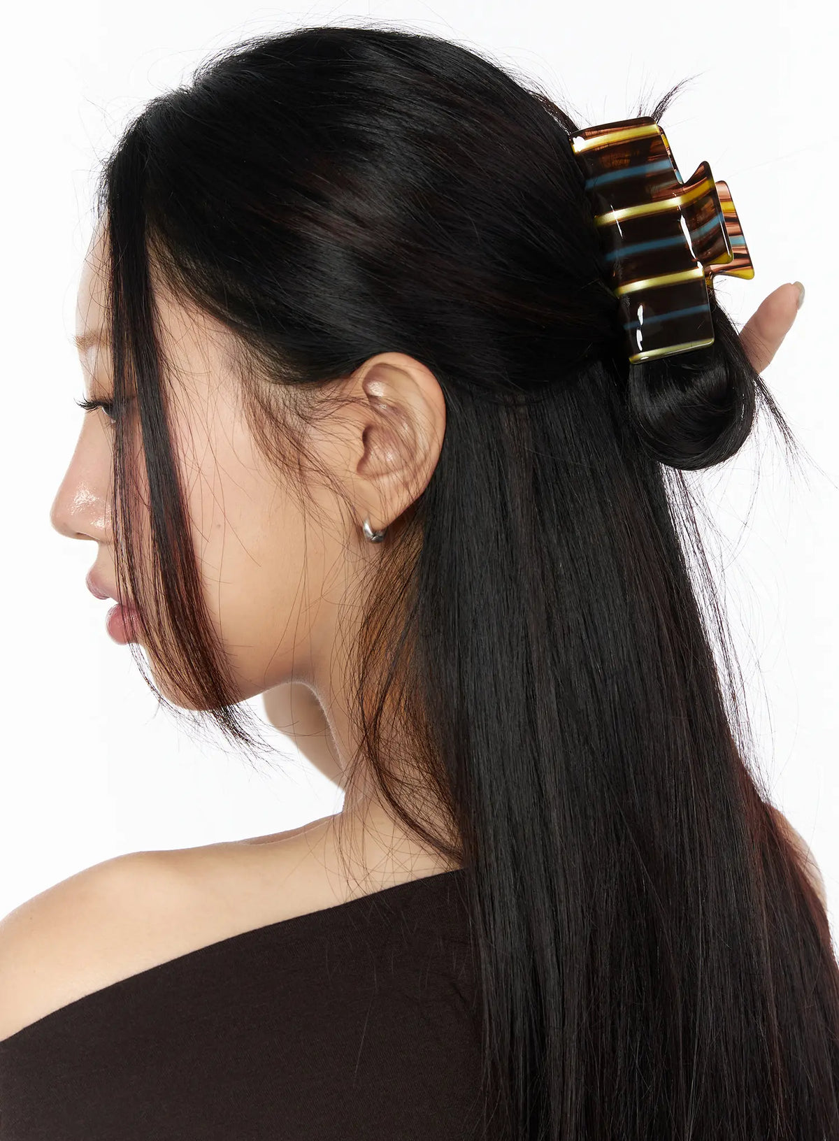 Marin Stripe Hair Pin IL529