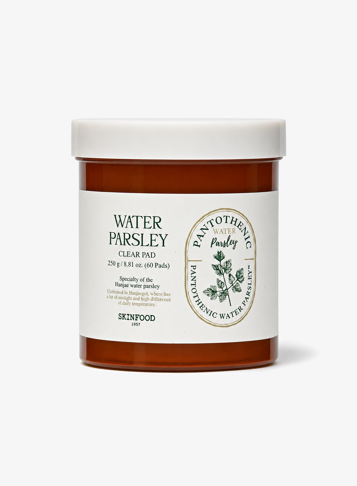 Pantothenic Water Parsley Clear Pad (60ea / 250g)