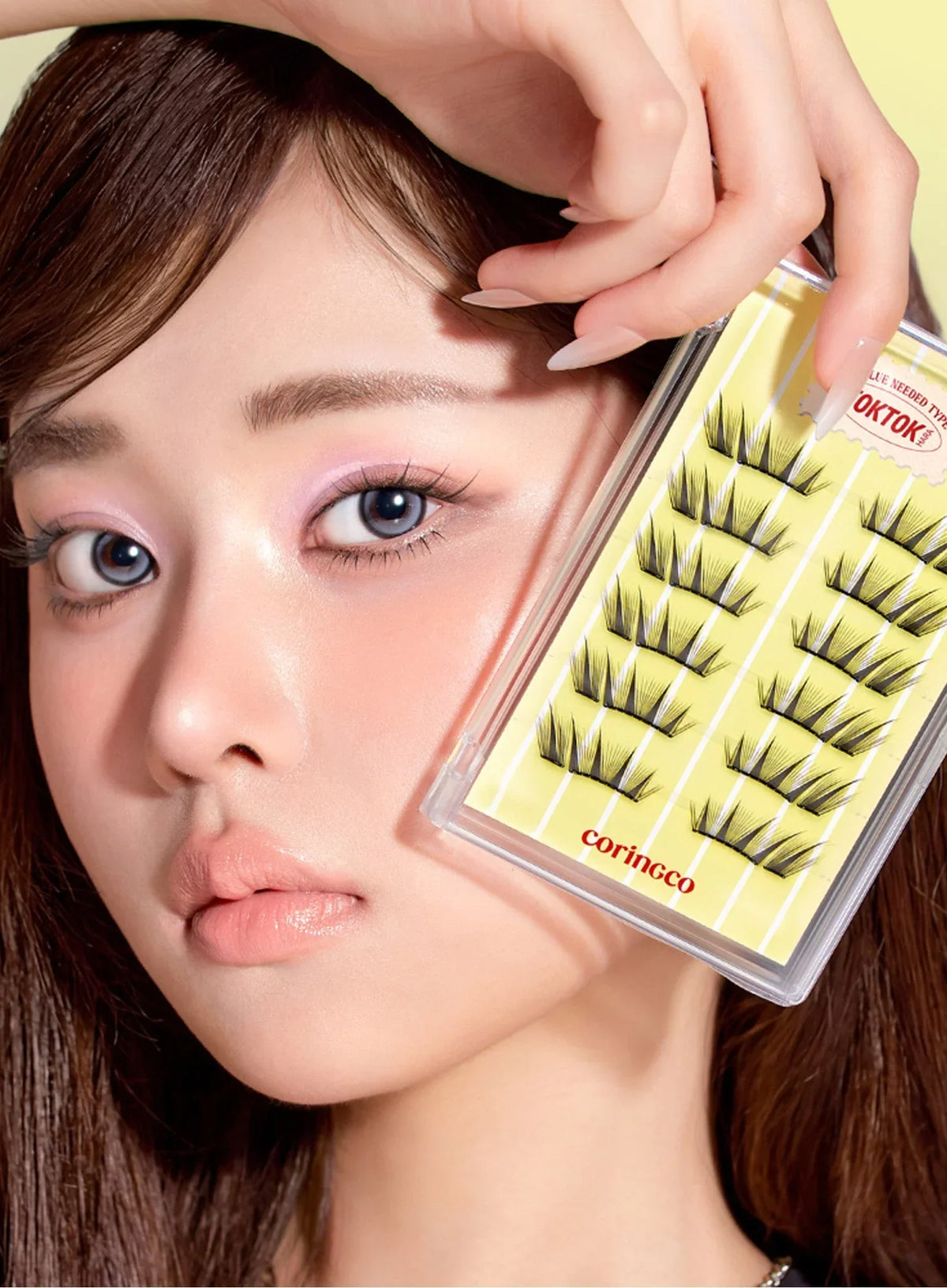 TOKTOKHARA No Glue Half Eyelash (24pcs)